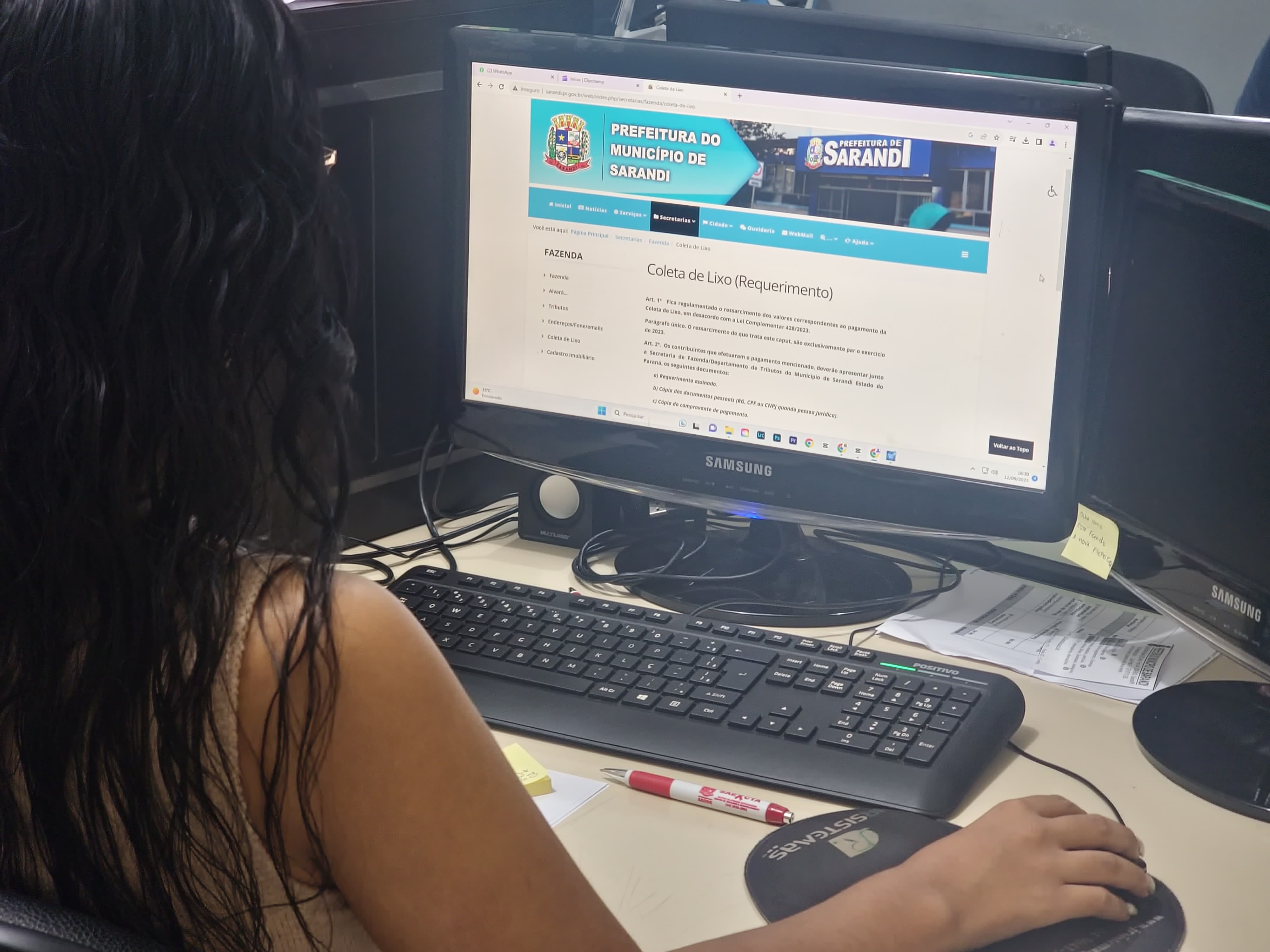 Prefeitura de Sarandi espera requerimentos de cerca de 1,5 mil contribuintes para restituir taxa de coleta de lixo